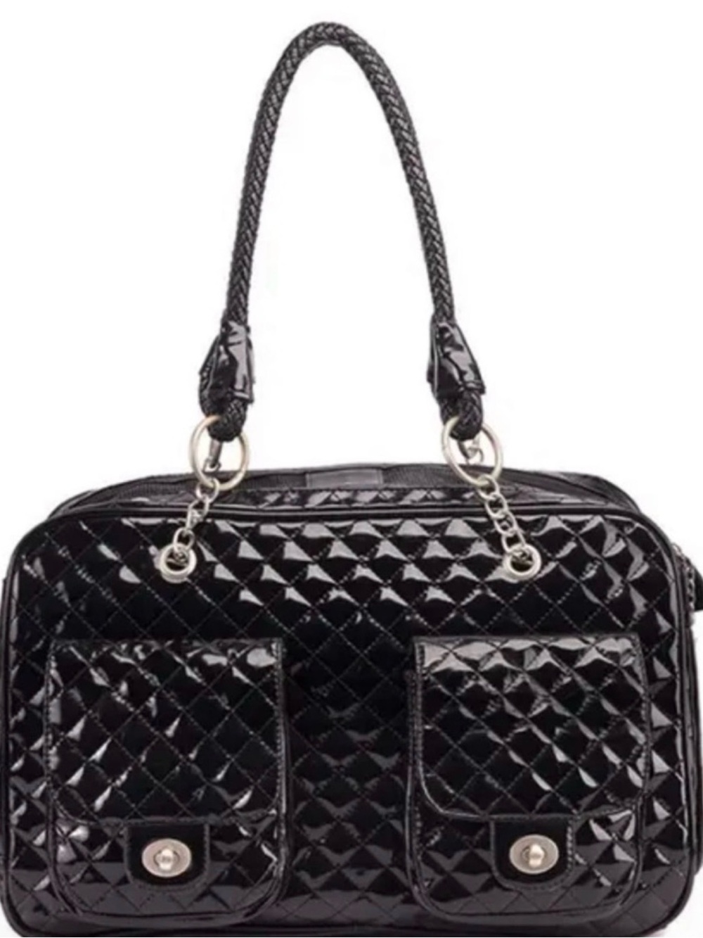 Pet Carrier Quilted Shoulder Travel Carrier - Airline Approved Petote Marlee - Picture 4 of 7